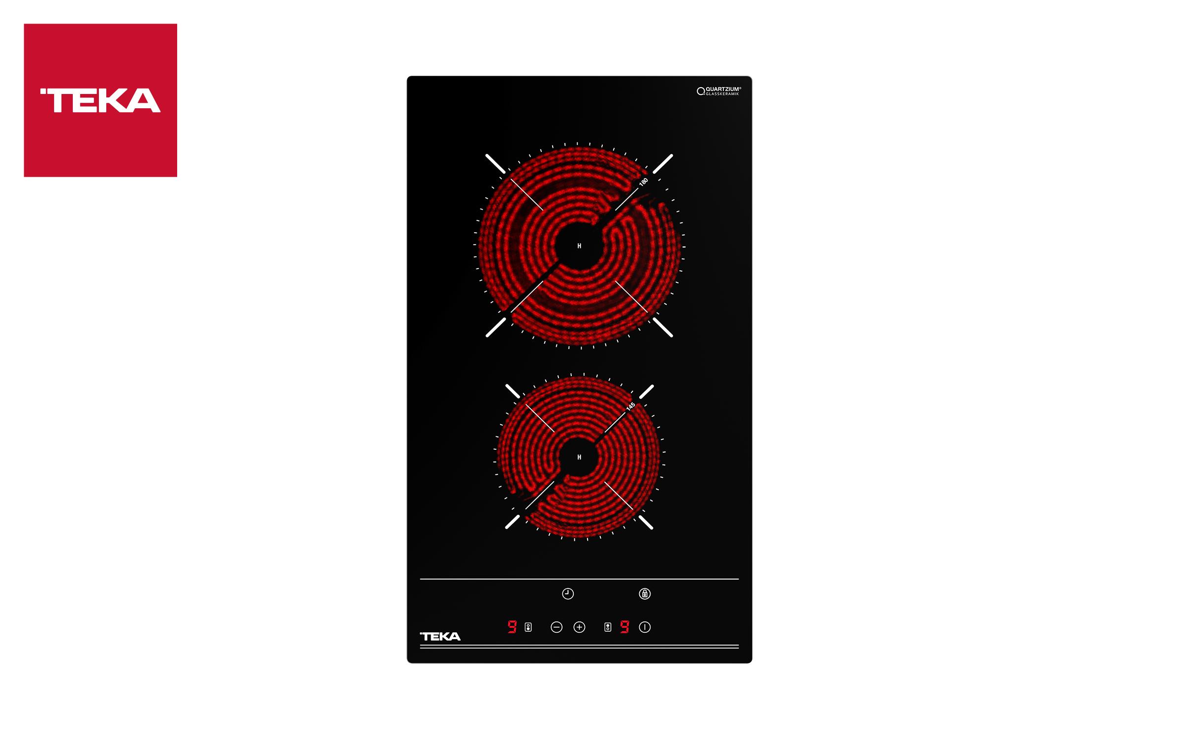 Glass-ceramic hob TEKA TBC 32010, black  7